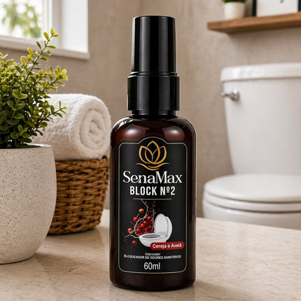 Bloqueador e Neutralizador de Mau Cheiro e Odores Sanitários Spray Compacto 60ml