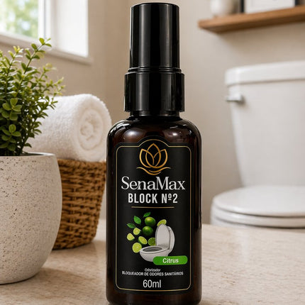 Bloqueador e Neutralizador de Mau Cheiro e Odores Sanitários Spray Compacto 60ml